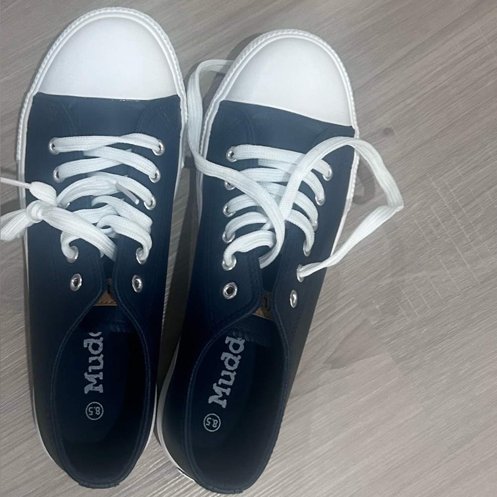 Blue shoes